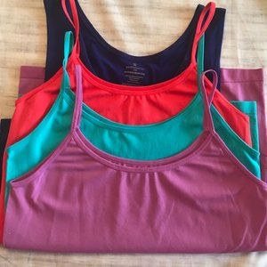 Set of 4 Worthington tank/cami under shirts